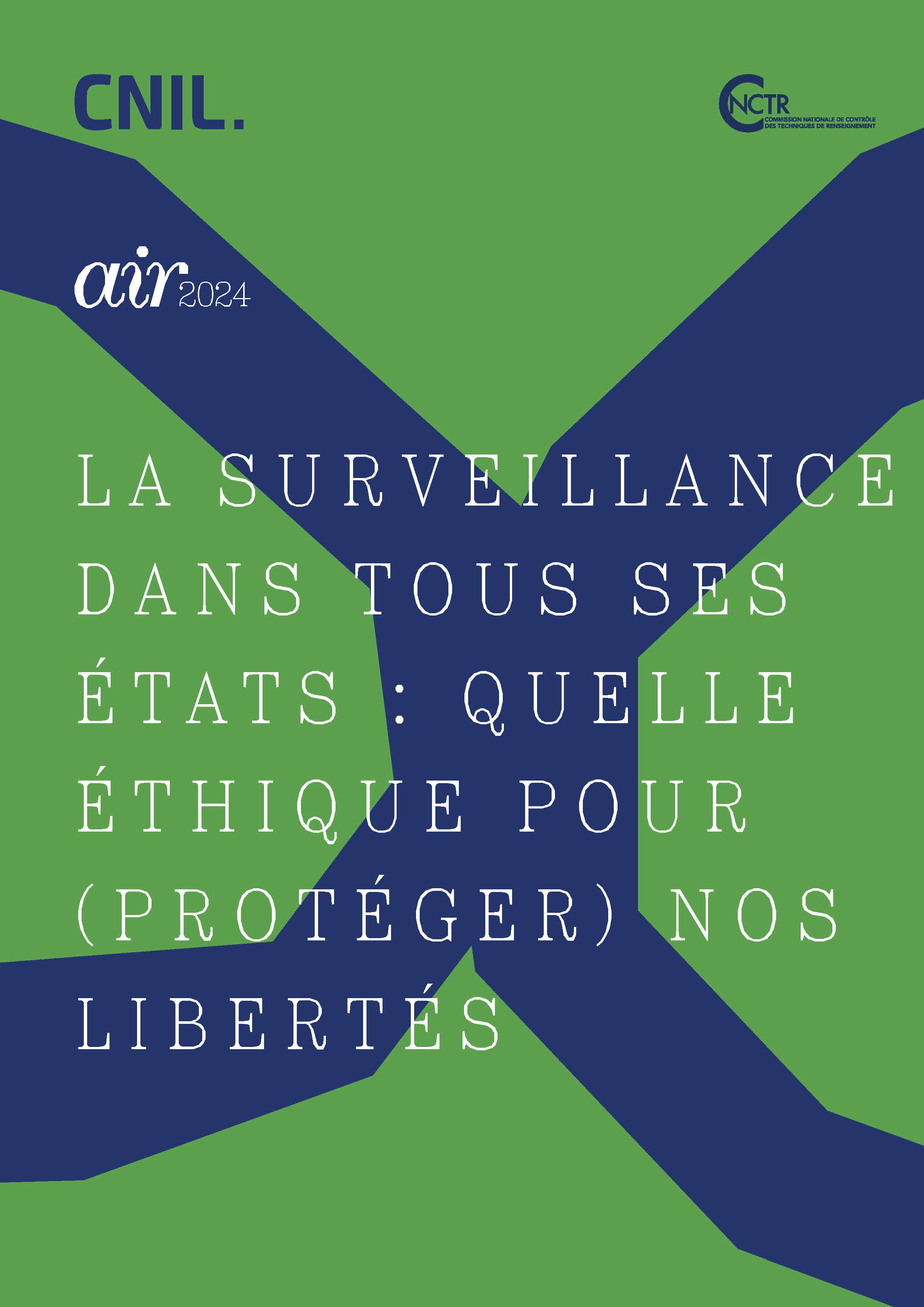 Couverture - Cahier air2024 - La surveillance dans tous ses états. Quelle éthique pour (protéger) nos libertés ?