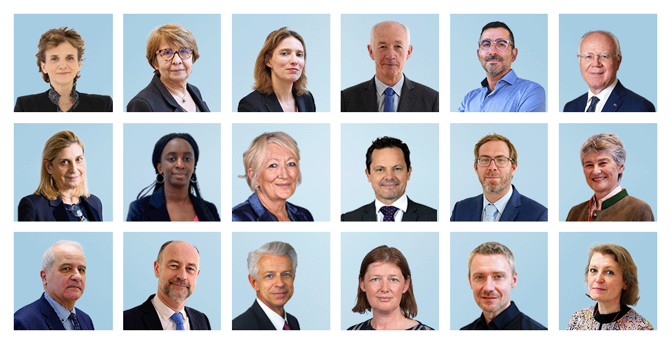 Trombinoscope des commissaires de la CNIL